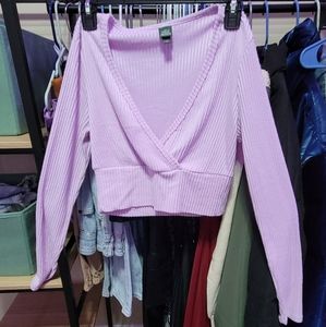 WILD FABLE Long Sleeve Cozy Tiny Top T Shirt